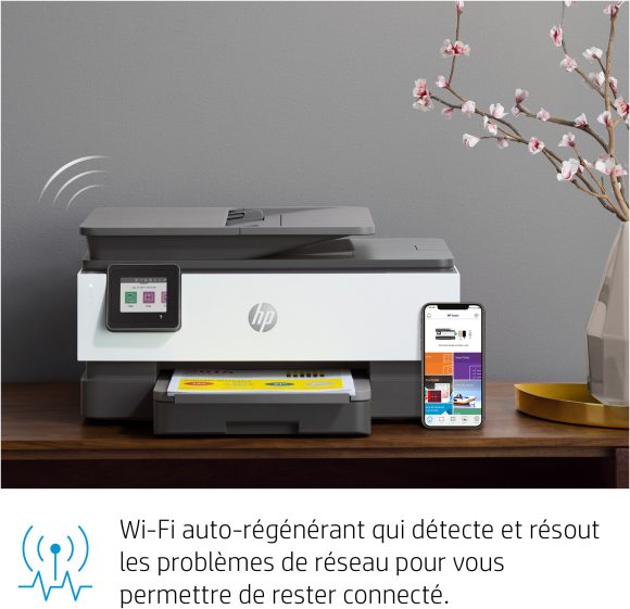 HP OfficeJet Pro 8023 – Impression, numérisation et copie rapides avec connectivité avancée – Image 8