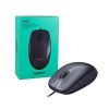 Logitech Wired Mouse M90 Black USB – Image 3